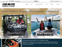 Tablet Screenshot of immioutdoors.com